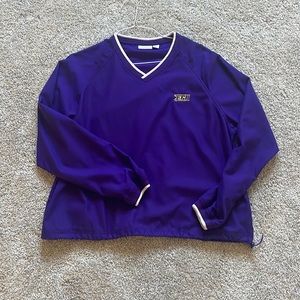 ECU pirates v-neck windbreaker